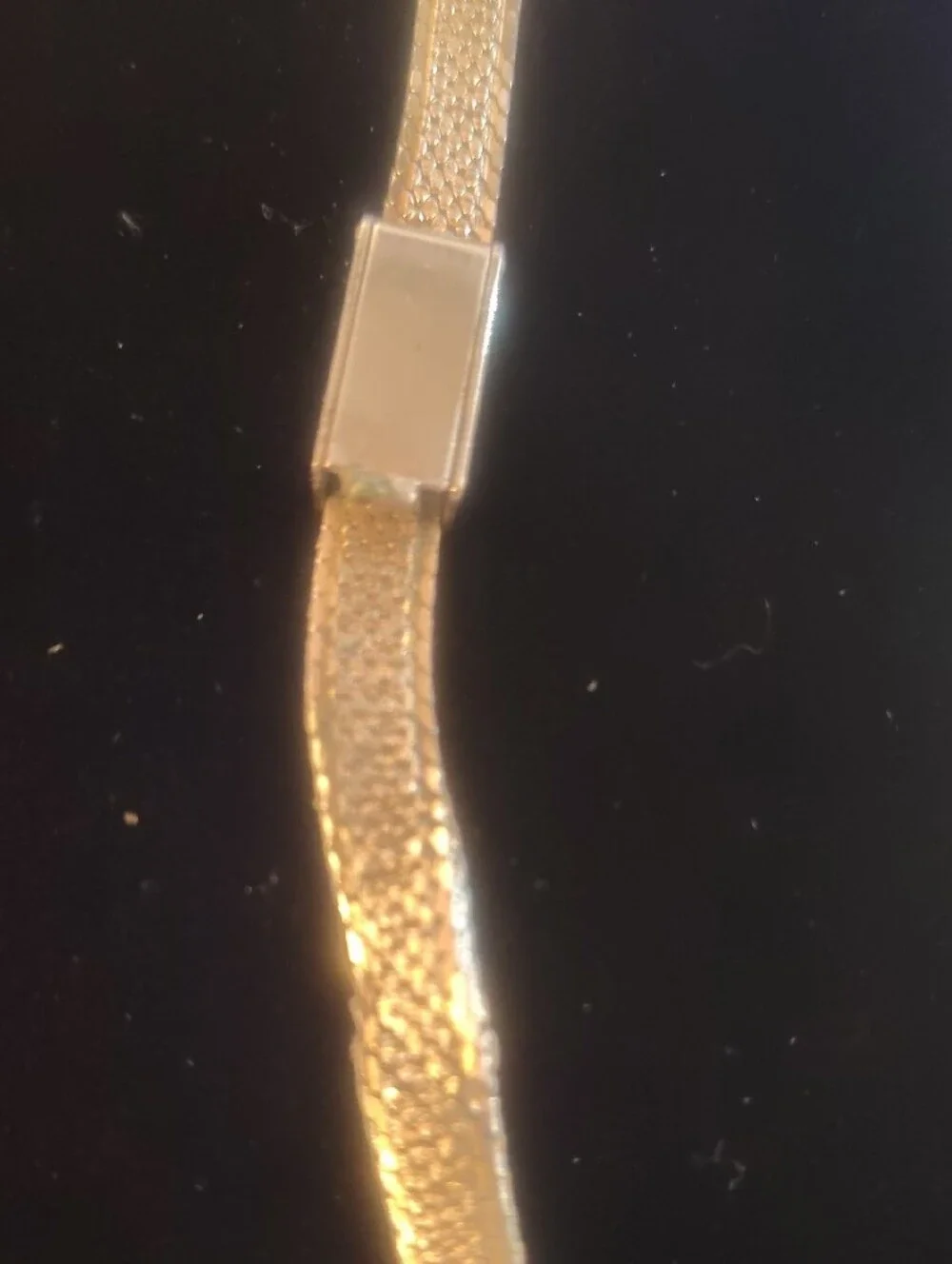Gold-Tone Women's Bracelet Watch with Crystal Bezel